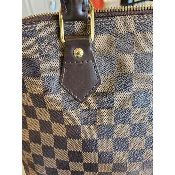 Louis Vuitton Alma Handbag‎ Brown Damier Ebene Satchel Designer Purse - Picture 8 of 13